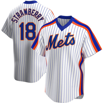 Darryl Strawberry Youth Replica New York Mets White Home Cooperstown Collection Jersey
