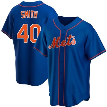 Drew Smith Men's Replica New York Mets Royal Alternate Jersey