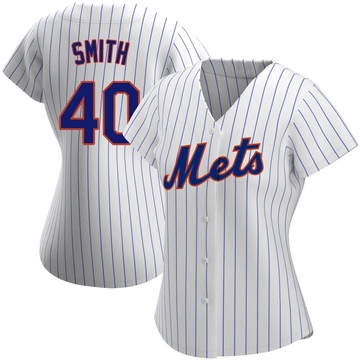 Drew Smith Women's Authentic New York Mets White Home Jersey