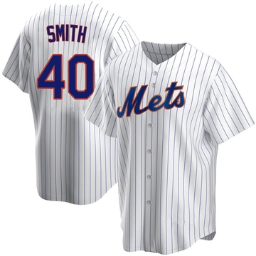 Drew Smith Youth Replica New York Mets White Home Jersey