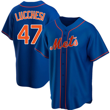 Joey Lucchesi Youth Replica New York Mets Royal Alternate Jersey